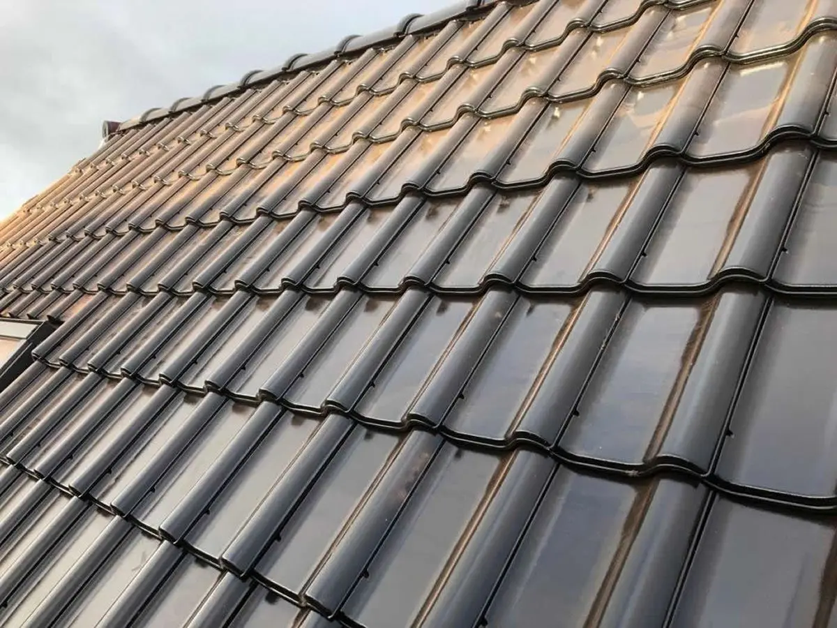 Dakvernieuwing Appingedam 100m2 dakpannen vervangen door Nelskamp F-12-U Flachdachpan F-12-U Zuid